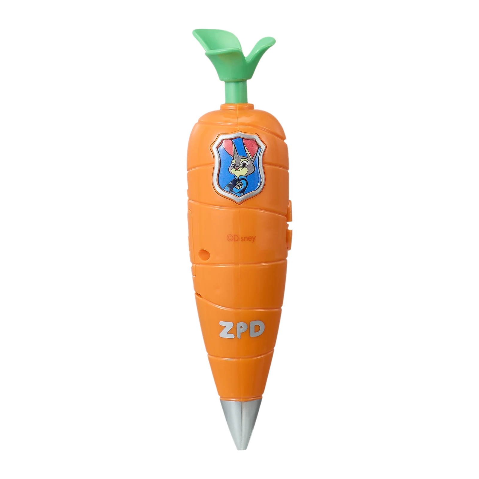 MINISO Disney Zootopia Judy Recording Ballpoint Pen K1016 Carrot Shape Voice Recorder Writing Pen Cute Stationery School Office