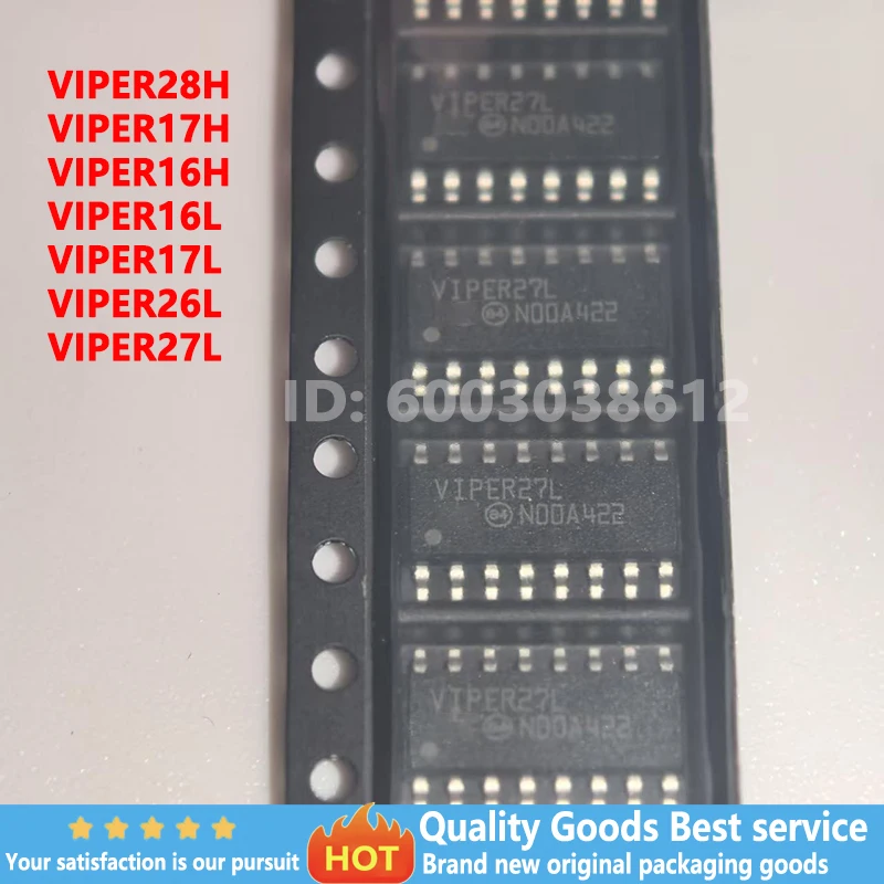 10pcs/LOT VIPER16L VIPER17L VIPER26L VIPER27L VIPER16H VIPER17H VIPER28H SOP-16 100% New Original