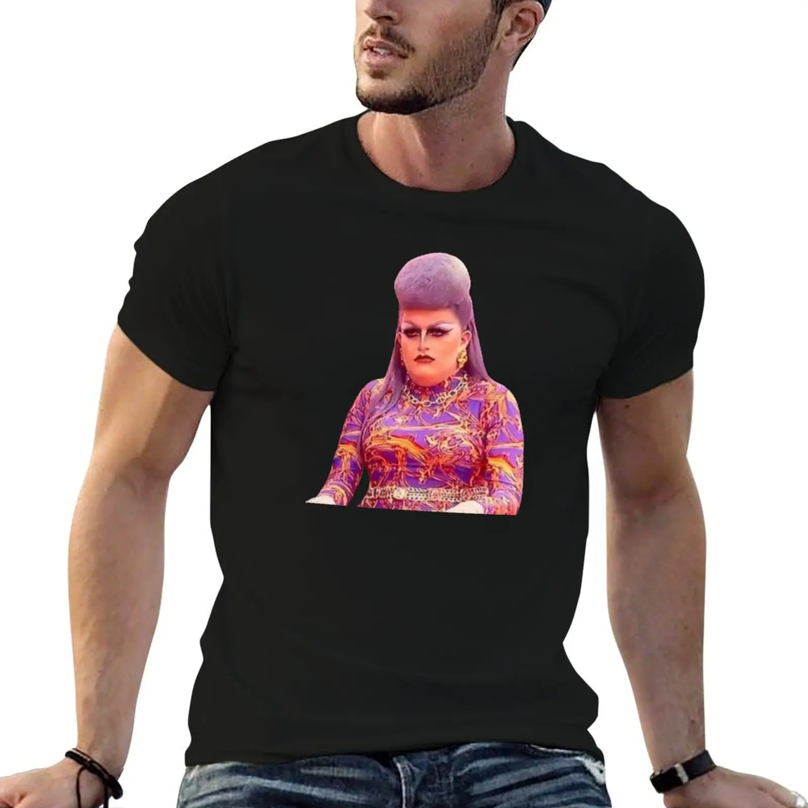 Lawrence Chaney Drag Race UK T-Shirt Casual Light Summer Short Sleeve Top