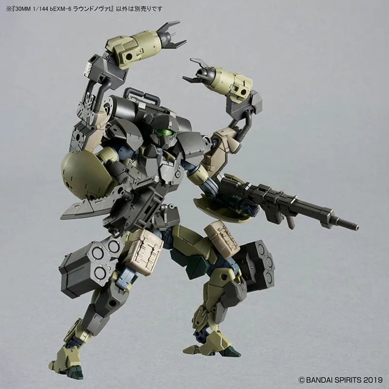 In Stock Bandai 30 Minutes Missions Model Kit 30MM Roundnova 1 Action Figure Collectibles Building Anime Figures Toys Gift view 5