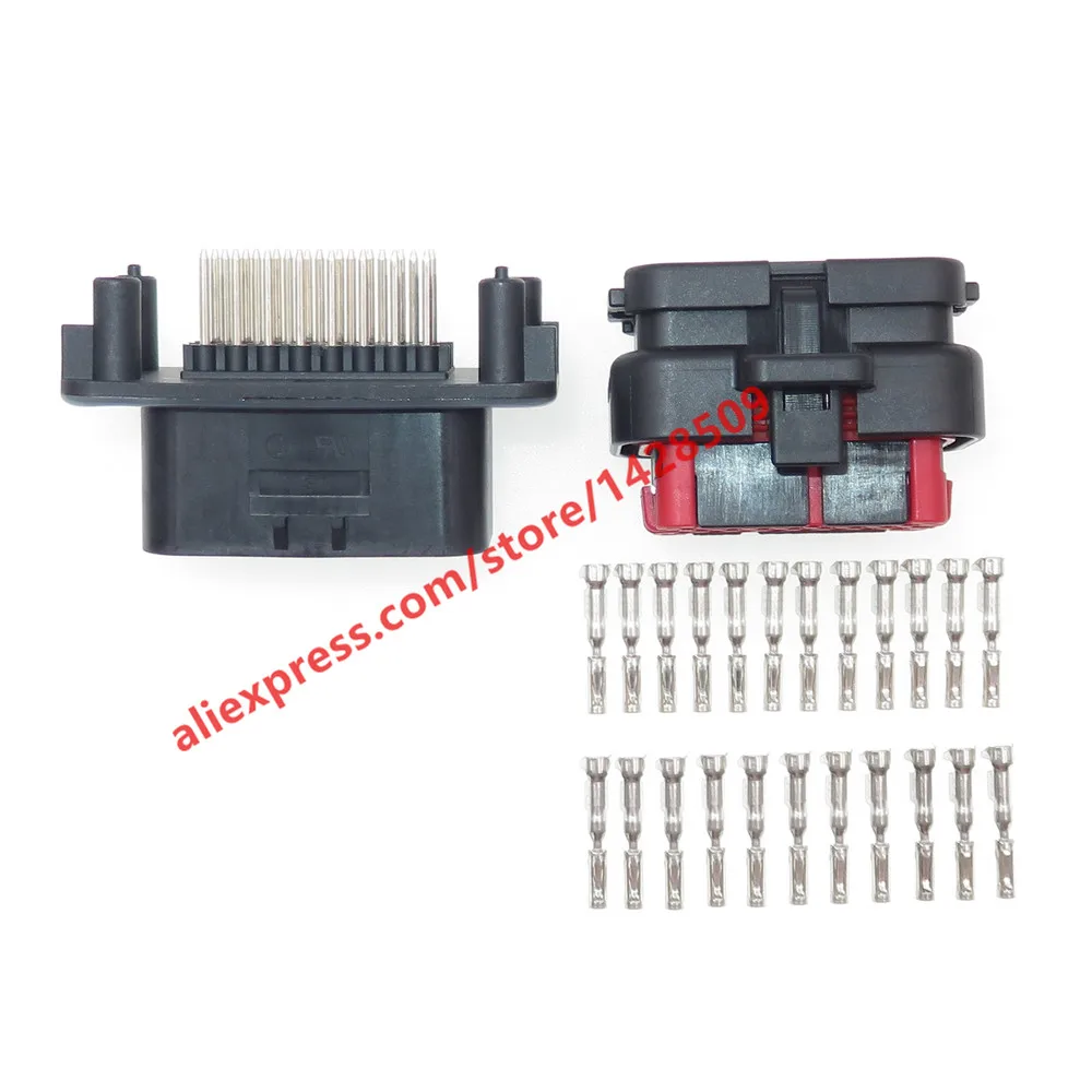 1 Set Tyco AMP 23 Pin Auto Waterproof Female Connector 770680-1 776228-1