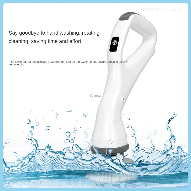 Xiaomi Home Electric Cleaning Brush Rechargeable Scrubber with Detachable Heads Brush Bathtub Tile Professional Cleaning Brush