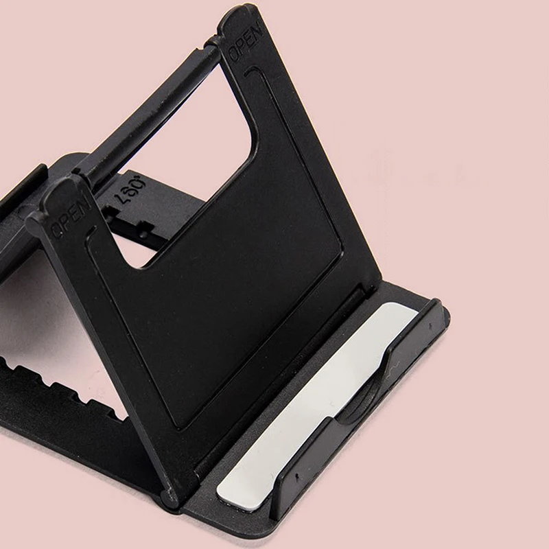 

Universal Foldable Portable Phone Lazy Holder Multi-Angle Adjust Mobile Phone Tablet Desk Stand for Business Travel