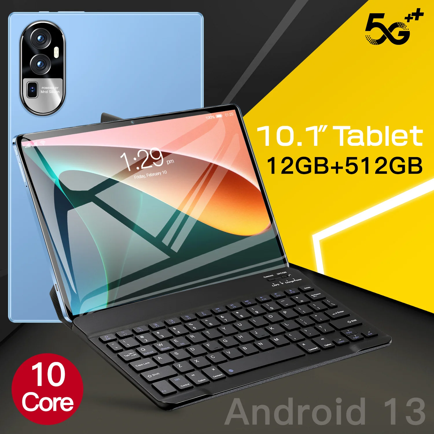 2024 modelo global novo 15 pro tablet android 13 16gb + 1tb hd 4k tela grande 10.1 polegadas 5g duplo sim bluetooth wifi comprimidos populares