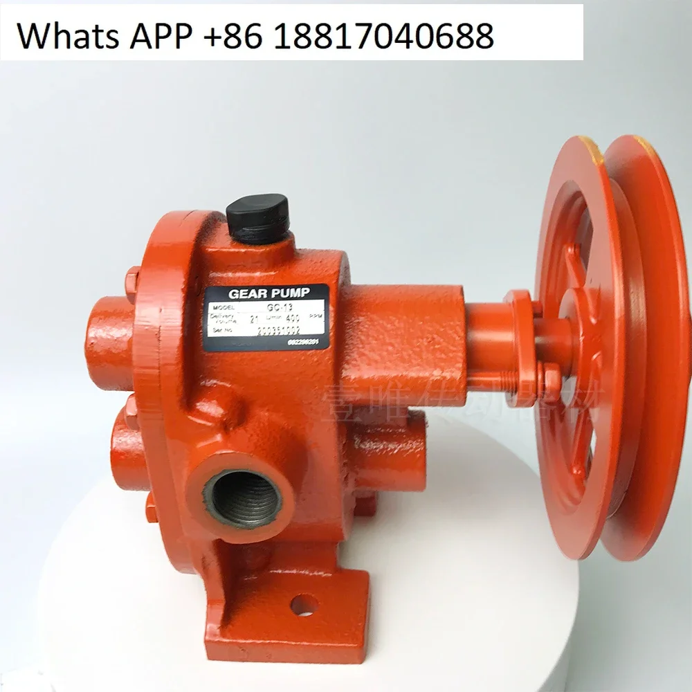 Gongjin GEAR PUMP GC-13 Cast Iron Gear Pump Industrial Oil Pump