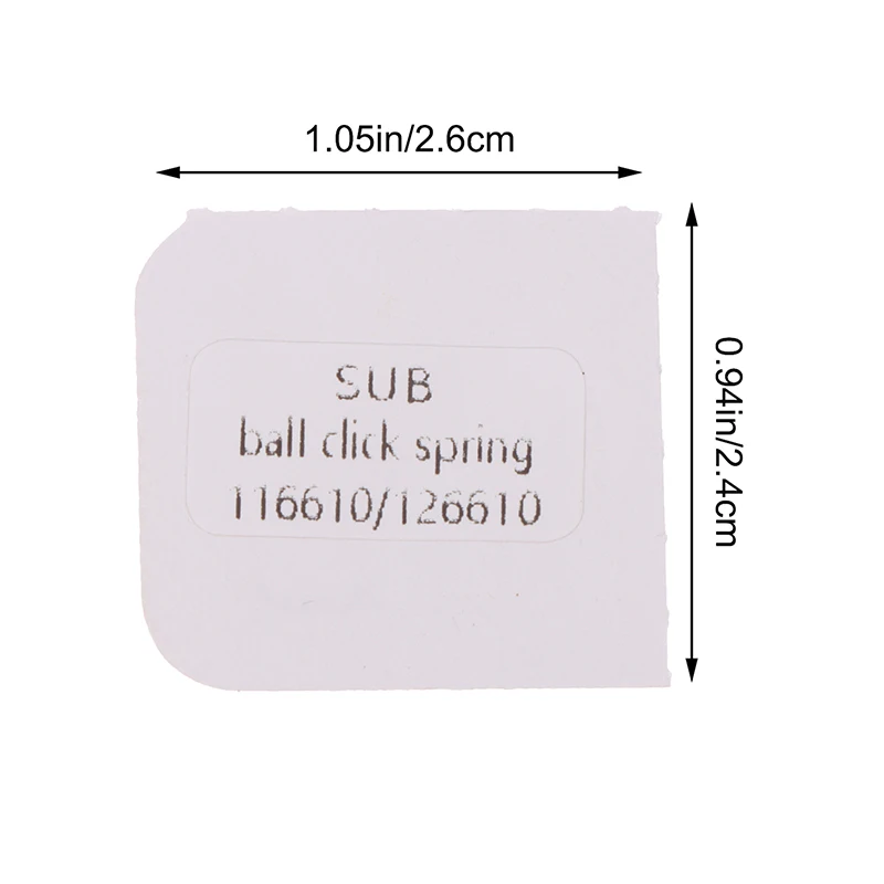 Watch Steel Balls Spring Bezel Inner Case Click Stop For 116610 126610 Movement Mechanical Watch Replacement Parts