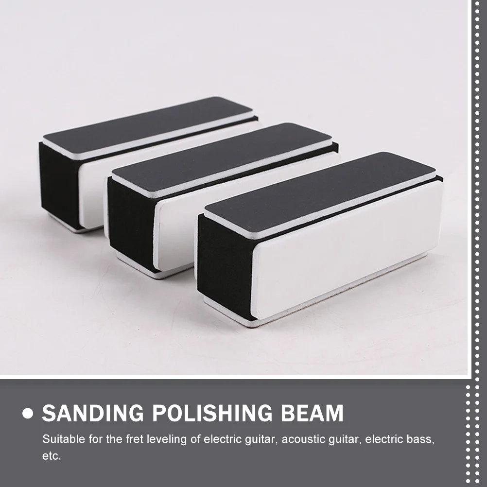

Portable Guitar Silk Polishing Stick Finger Board Fret Sponge Maintenance Sanding Beam