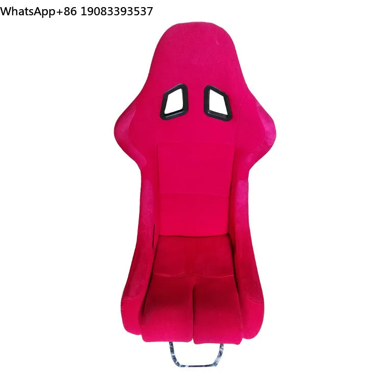 EDDYSTAR Hot Sale Factory Direct Racing Simulator Seat Red Racing Seats Universal Car Racing Seats
