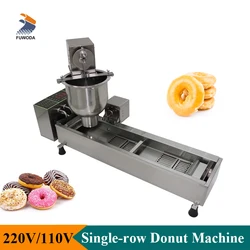 Commercial Automatic 3kw Doughnut Making Machine Bagel Donut Makers 500pcs/h Snack Equipment Bakery