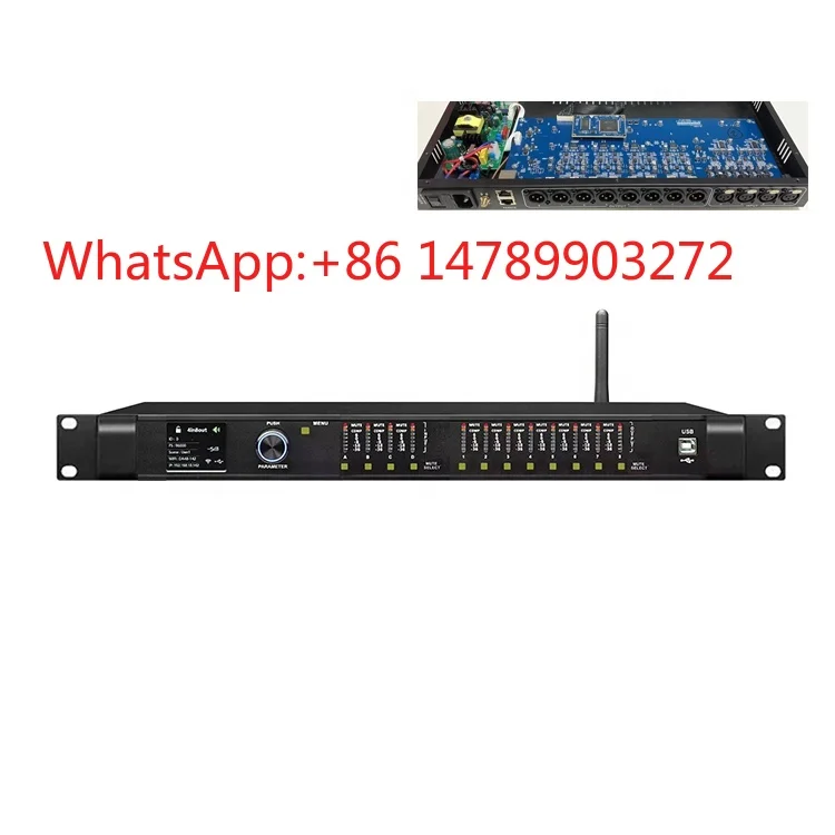 Metal Anti-Interference DSP Processor Stage Outdoor Performance Sound Equipment