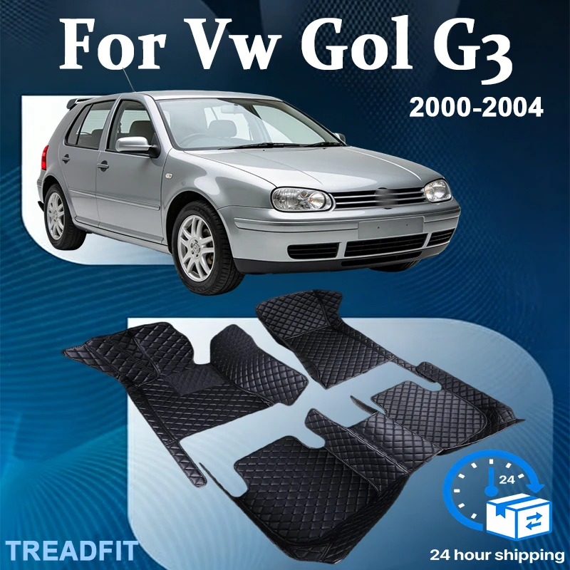 

Автомобильные коврики для Volkswagen Gol G3 2000-2004 (4-дверный), роскошные, из кожи с алмазным узором, женские, для ног, аксессуар для авто