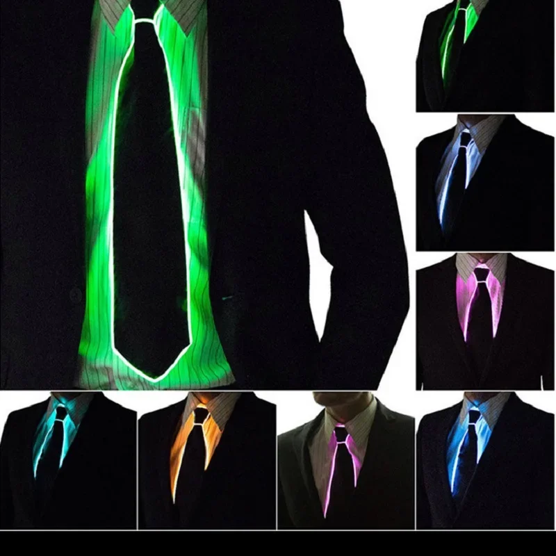 NEW Glowing Tie Sparks Flare for Wedding Party Supplies Led Wedding Party Accessories Glow-in-the-dark Bright Materials SG02