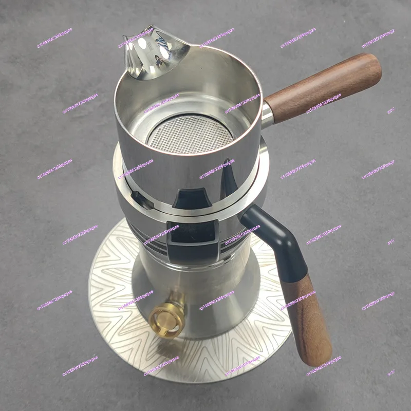 Stainless Steel Espresso Pot Steam Mocha Pot Extractor