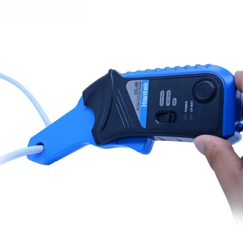 

Oscilloscope CC65 CC650 AC/DC Current Clamp Probe 20KHz/400Hz Bandwidth 1mV/10mA 65A/650A/800A with BNC Plug