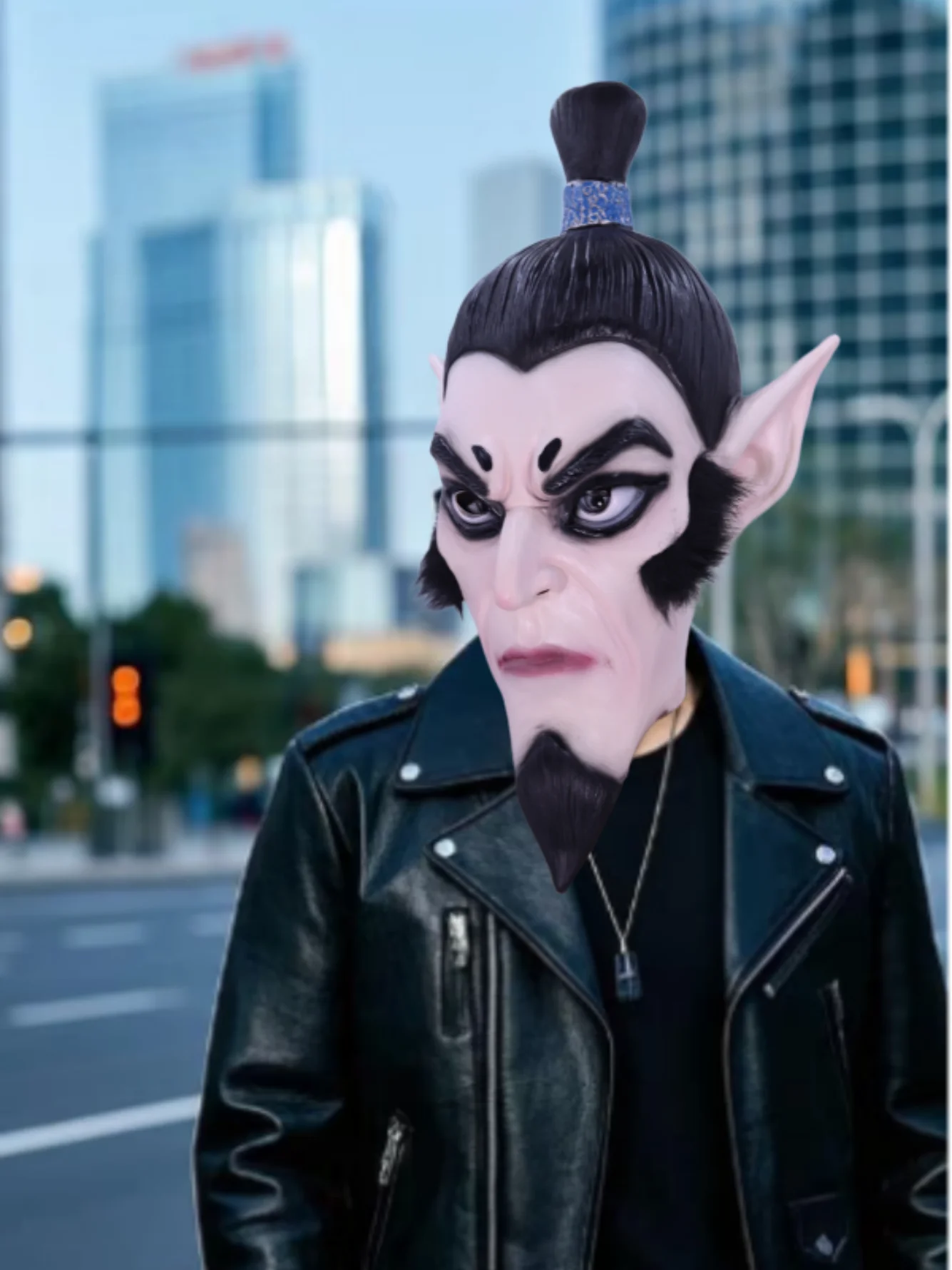 Halloween leuk realistisch beest latex masker volwassen leuk kostuum kostuum spelen eng feest verjaardag aankleden grap