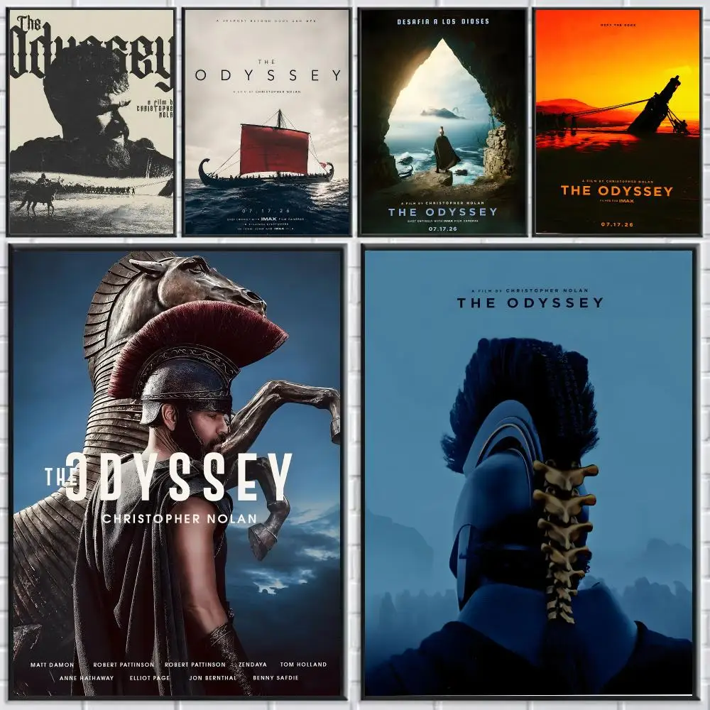The O-Odyssey Poster HD Art Sticker Self Adhesive For Playroom Bedroom Hallway Home Wall Art Decor Gift