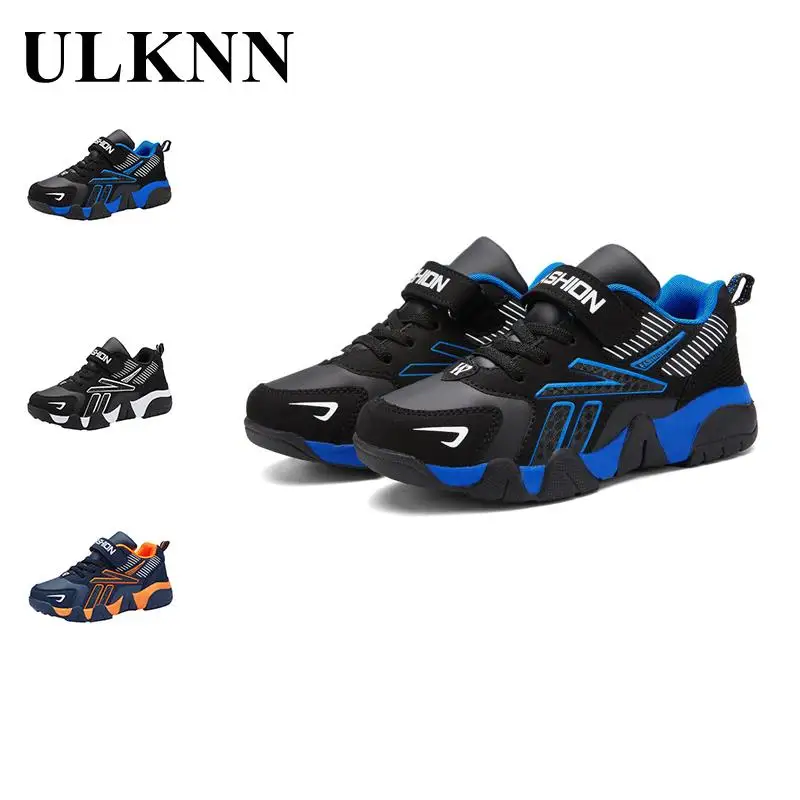 ULKNN Boys Sneakers 2023 New Pupils Travel Shoes Students Sneakers Children\'s Casual Big Kids Sports Shoes Size 28-38