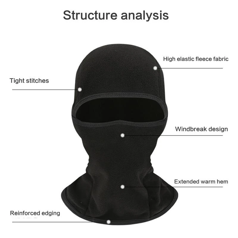 Mặt nạ thể thao ngoài trời Balaclava Skis Mặt nạ mùa đông Unisex Full Face cho tấm che đầu để trượt tuyết