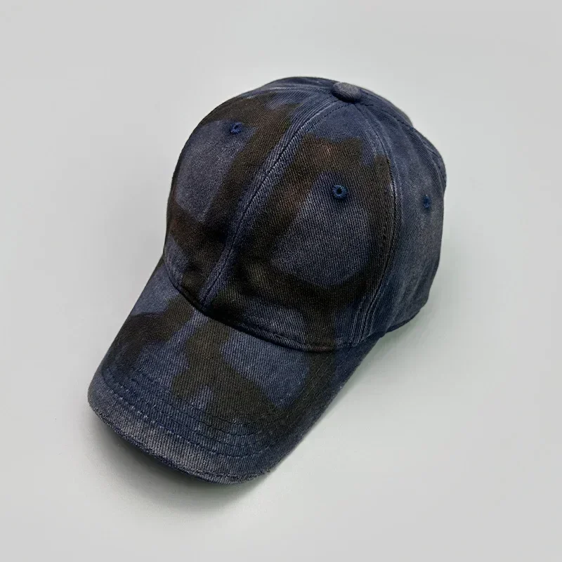 2025Novo desgastado رذاذ pintado الكتابة على الجدران bb carta boné de beisebol das mulheres dos homens guarda-sol الهيب هوب Rua باتو atacado