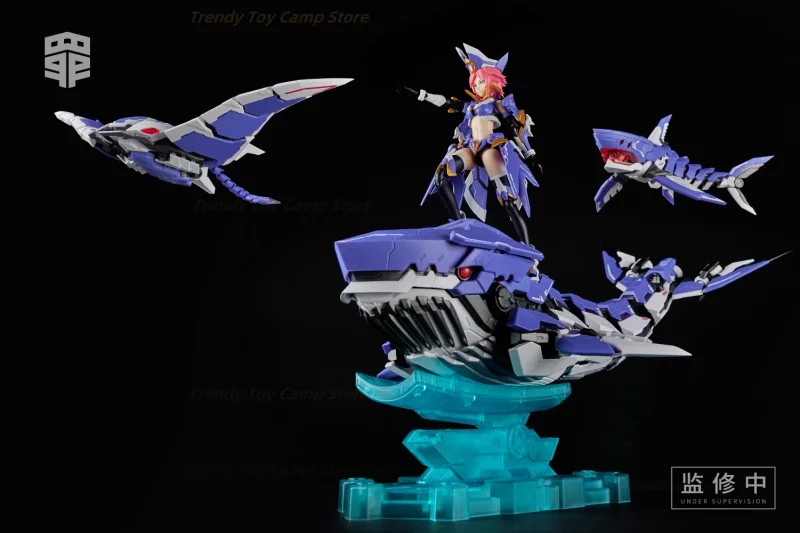 Original Will Soul Ji Seven Deadly Sins Series Greed 1:10 Assembly Shark Machine Mother Whale Devil Fish Magician Model.
