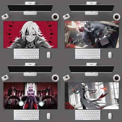 Genshin Impact Arlecchino 마우스 패드, 게이머 마우스 패드, 사무실 긴 테이블 매트 크기 