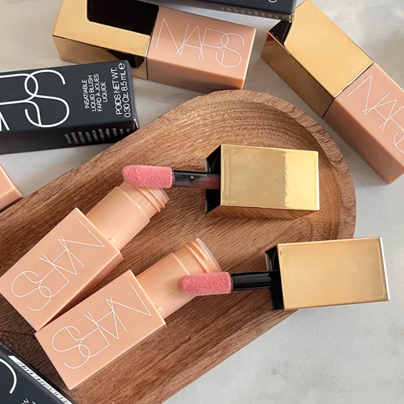 Best Nars Small Powder Gold Tube Liquid Powder Blusher Blusher Liquid Multi-purpose Powder Blusher Eye Shadow Full Full Face Use