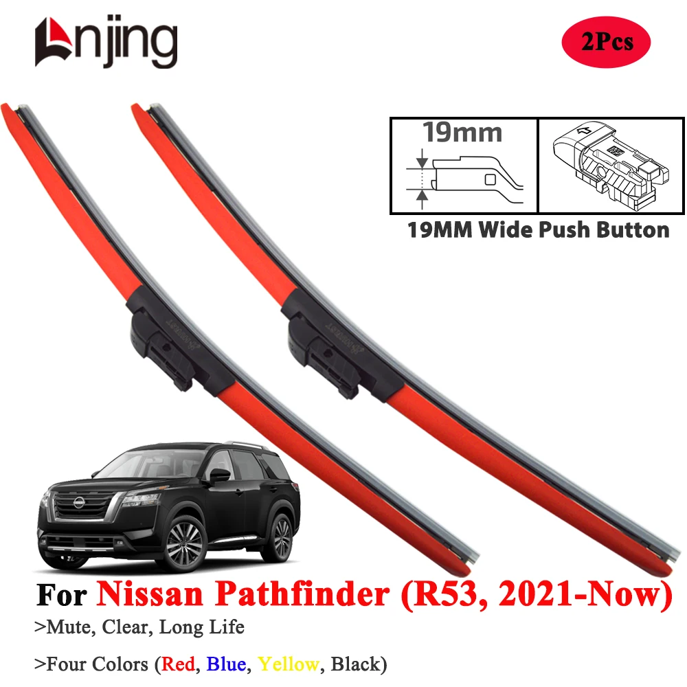 

LNJING Wiper Blades For Nissan Pathfinder R53 2021-Now