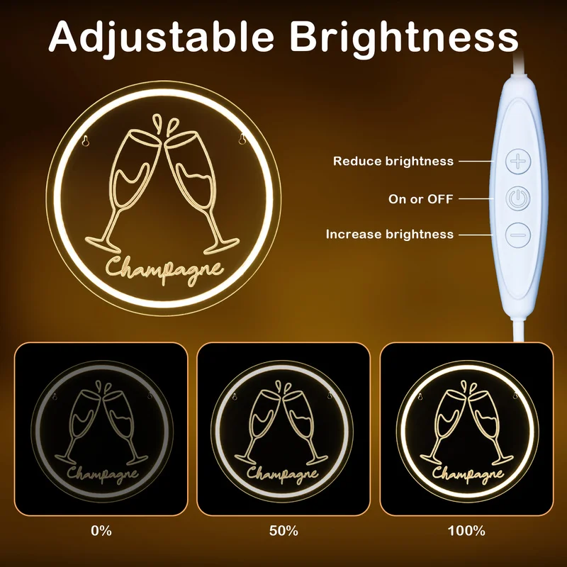 علامات النيون المخصصة للنوافذ المعلقة لتزيين الحائط وأضواء النيون للأعمال مناسبة للمطاعم والمتاجر المريحة #3