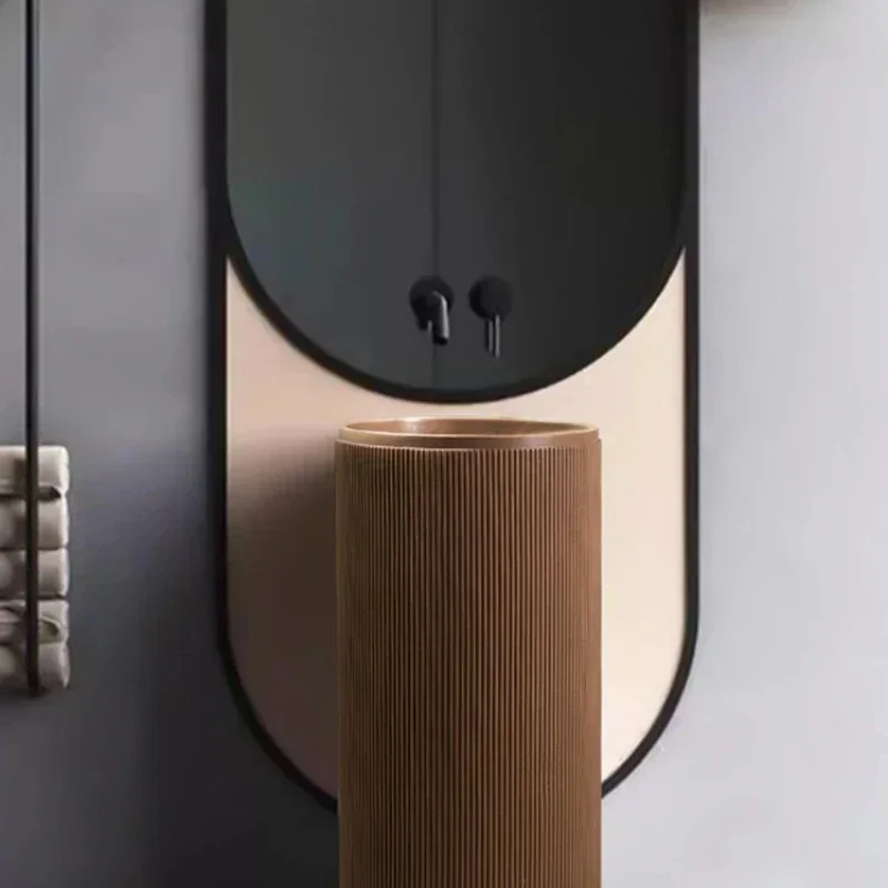 

Умывальник колонного типа во дворе, ванная комната, умывальник, балкон, встроенная напольная уличная садовая раковина YX062WY