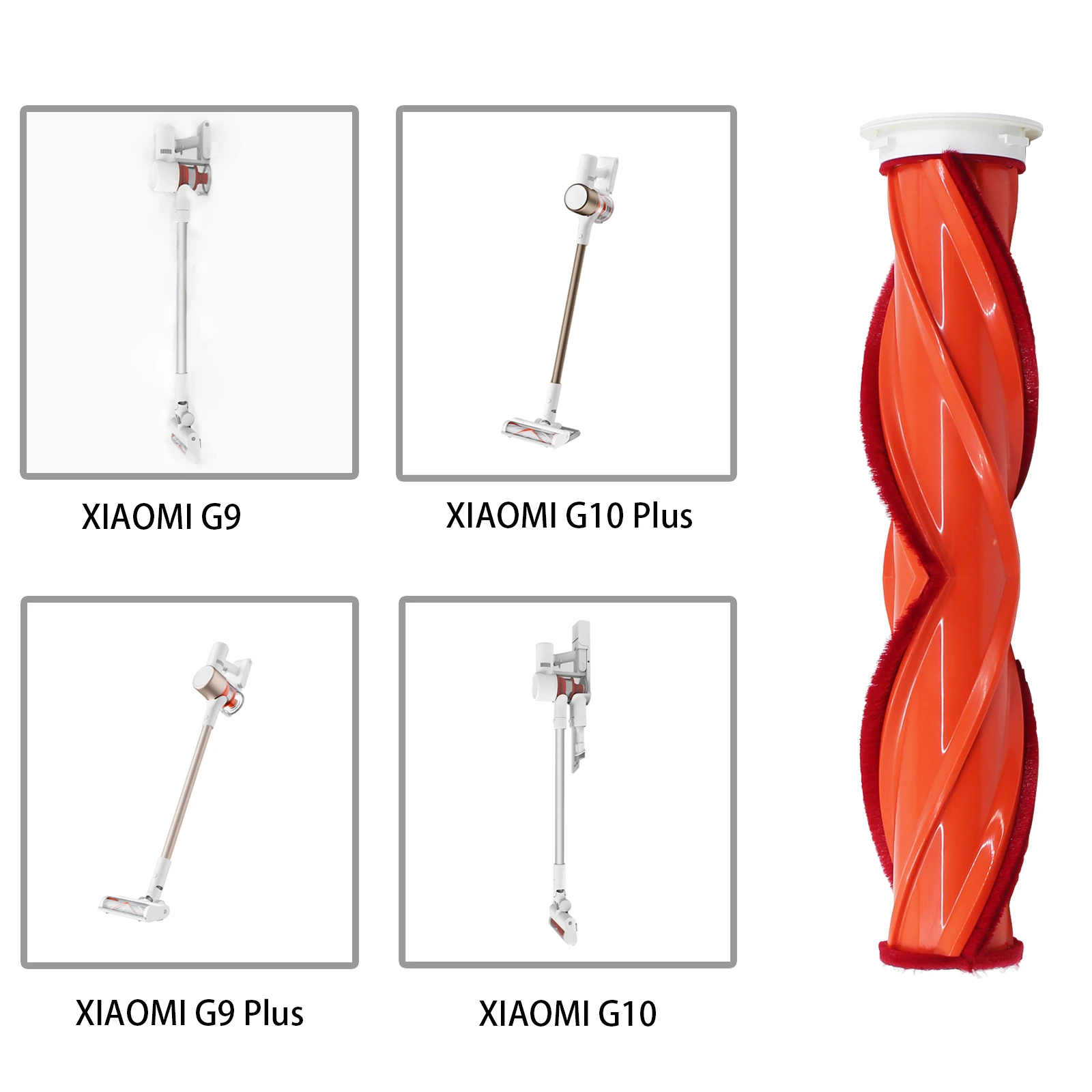 قطع غيار ل شاومي G9/G10 مكنسة كهربائية الرئيسية فرشاة رئيس الملحقات