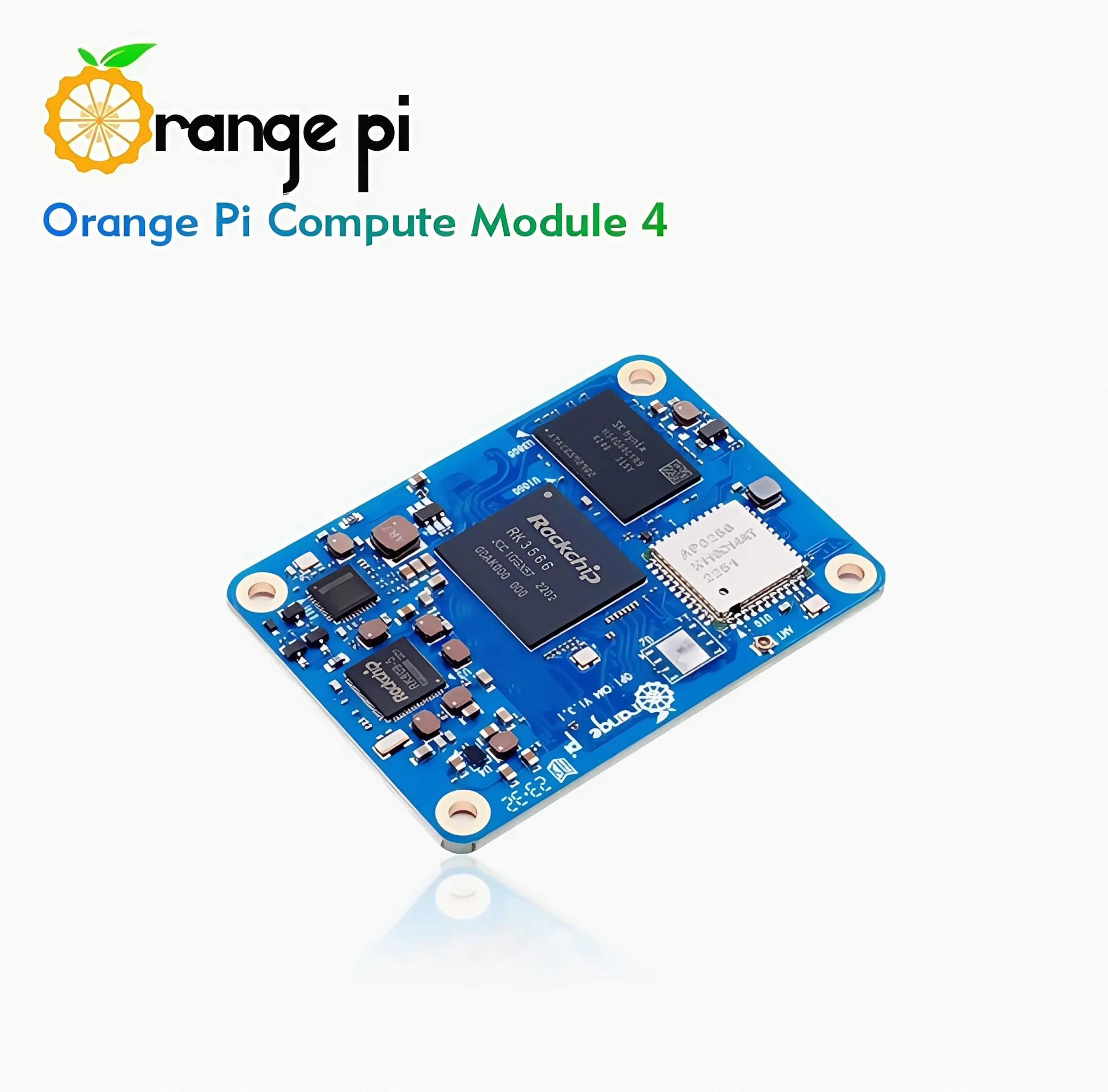 يدعم اللوحة الأساسية Orange Pi CM4 نظام Hongmeng مفتوح المصدر WIFI Bluetooth rk3566 رقاقة الذاكرة الاختيارية