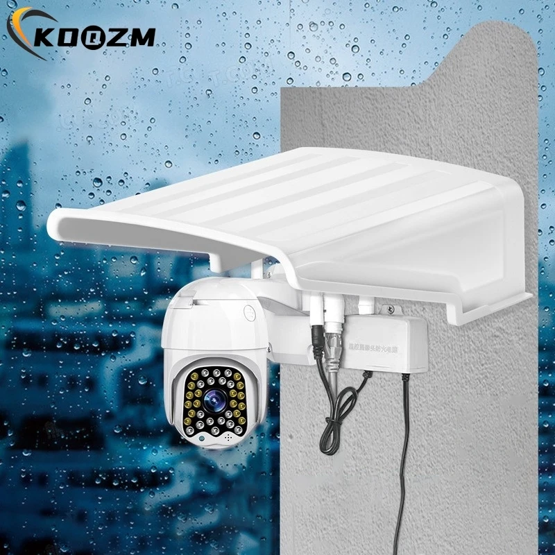 

1pc Protective Covers Shield Wall Waterproof Rainproof Cover Turret Dome Cameras Protection Box Security Camera Protection Case