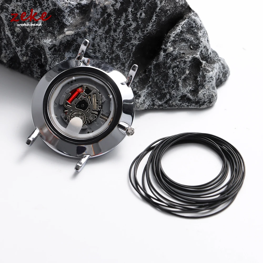 أدوات إصلاح الساعة المهنية ساعة مانع التسرب ساعة ختم حلقة مطاطية مقاوم للماء O-حلقة ساعة أجزاء مجموعة أدوات ساعة الملحقات #4