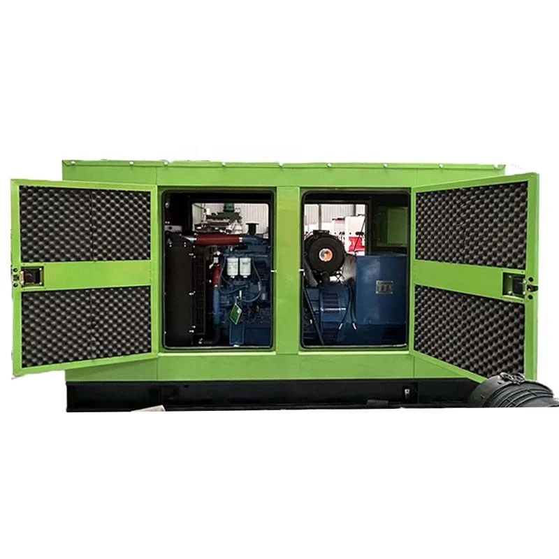 100kw silent type dies el generators 24V DC ectric   generator set with engine for sale