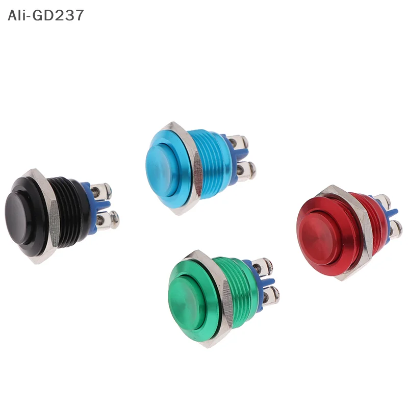GD237-1Pc Momentary Push Button Switch 16mm Wasserdichter Mount Button Switch