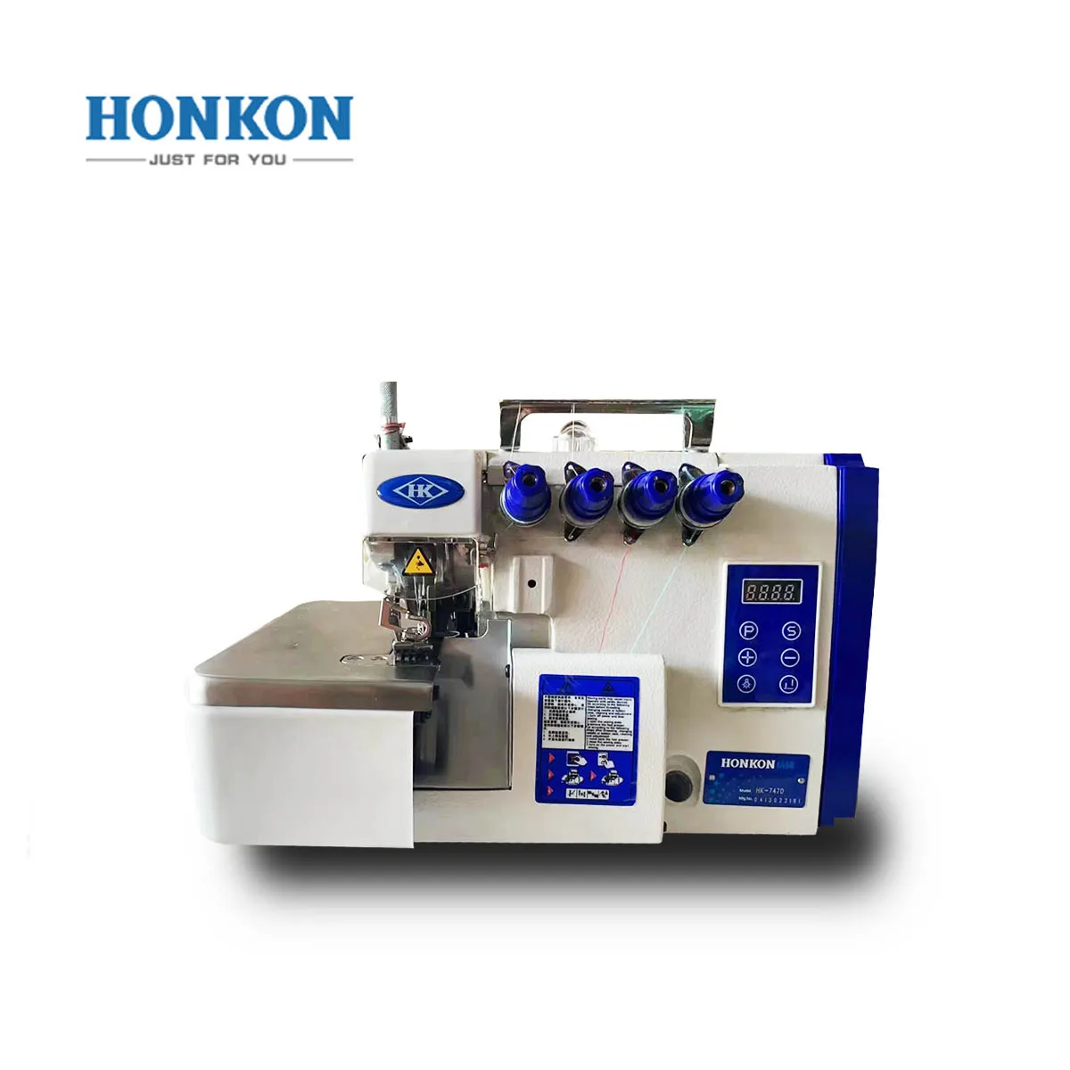 

HK 747D Hot Sale Integrated Direct Drive Type Industrial Overlock Sewing Machine