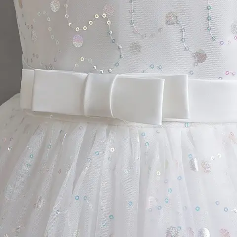 Brudtärna Blomsterflickfest Julklänningar För Bröllop Födelsedag Lyx Ålder 11 13 14 Tonårsgala Blå Klänning Babydräkt 8 best sales födelsedagsklänning för 11 år - №1