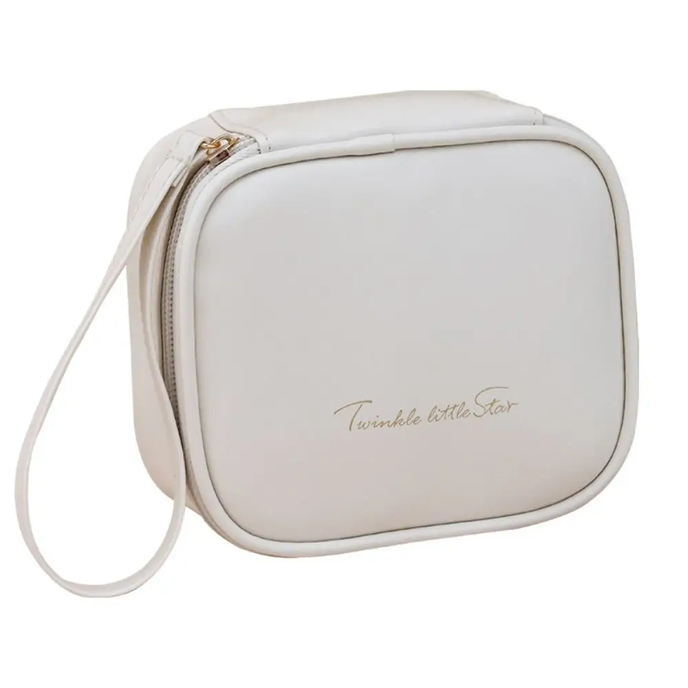 حقيبة تخزين المناديل الصحية من البولي يوريثان، منظم أدوات الزينة على الطراز الكوري، أكياس مناديل صحية مقاومة للماء وقابلة لإعادة الاستخدام