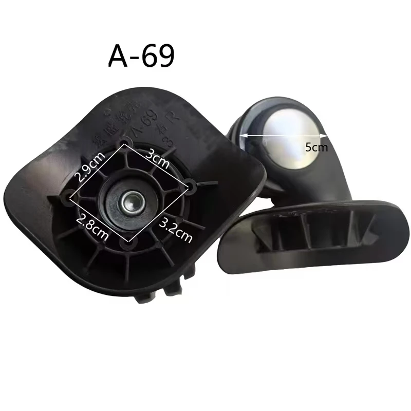 Hongsheng A-69 American Tourism Travel Luggage Trolley Case universal Wheels Suitcase Swivel Caster Replacement