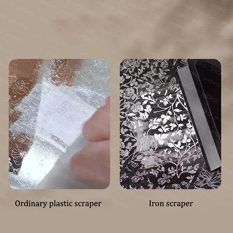 ネイルアート鋼板スクレーパー多機能クリーニングと接着剤除去スパチュラネイル印刷テンプレートツール