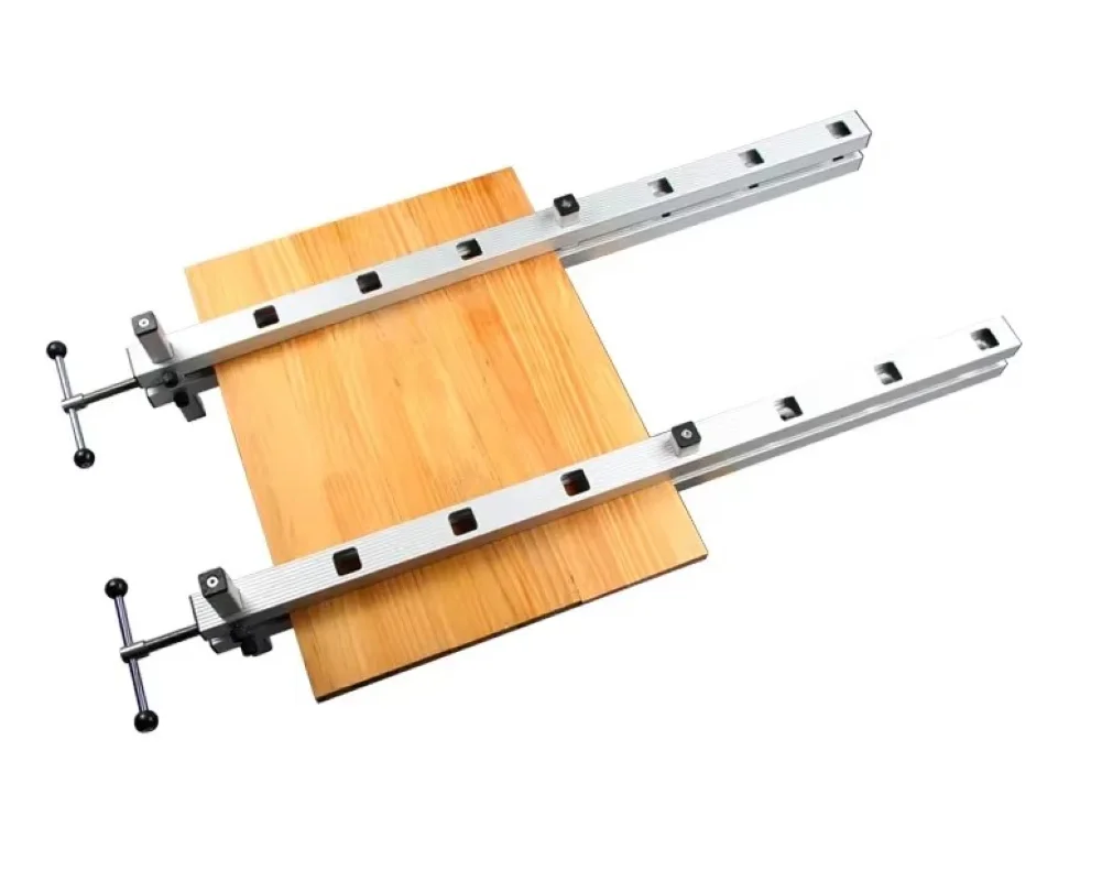 Sell like hot cakes L-HT124/1 2 Sets of Panel Gluing Clamps, Woodworking Saw Table System