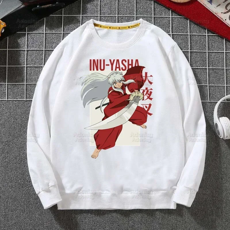 

Inuyasha Hooded Sweatshirt Hot Sale Sesshoumaru Higurashi Kagome Casual Clothes Customization For Customers