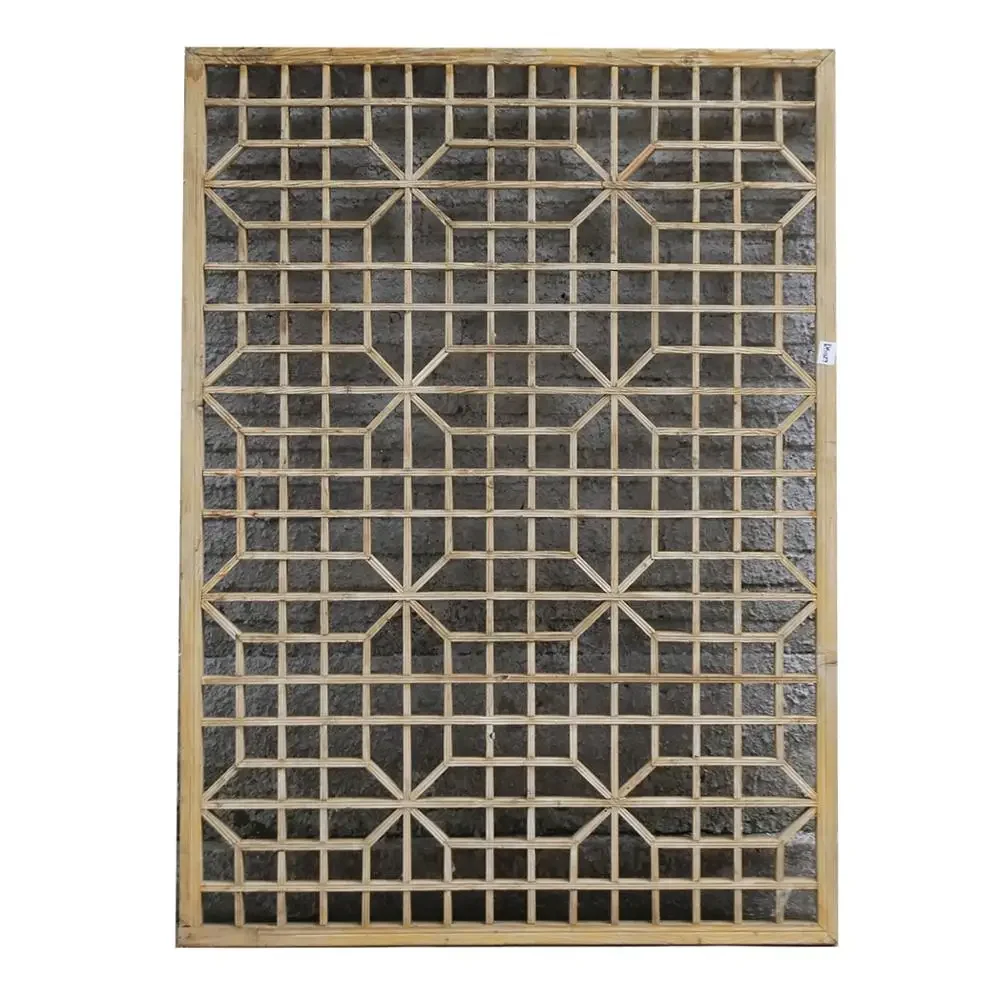 Wooden carved screen decorative wall screen partition screen