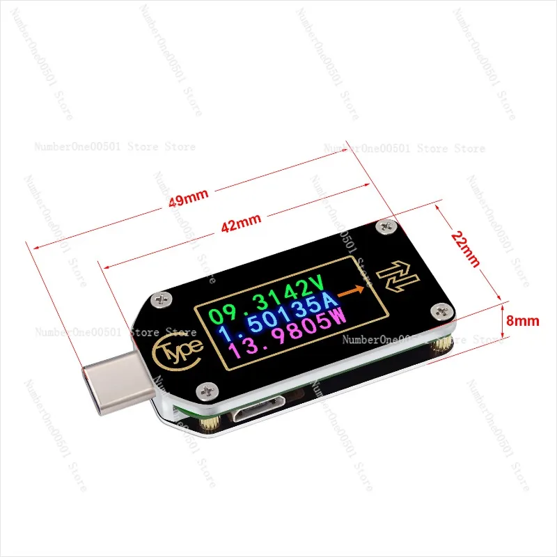 TC66C mobile phone fast charging detection PD deception typec tester true six high precision two-way detection table