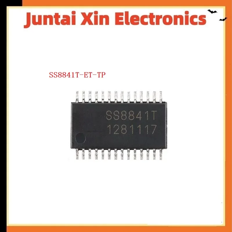 5PCS/LOT SS8841T-ET-TP ETSSOP-28 SS8841T Two-Channel H-Bridge Driver Chip IC
