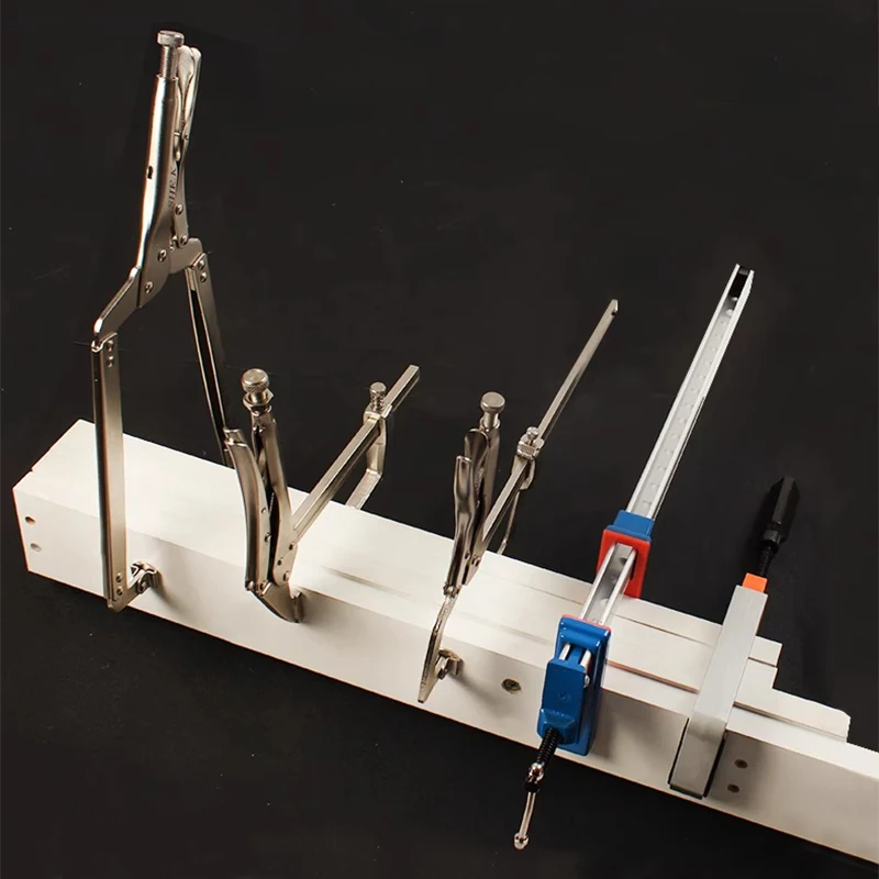 

Industrial-Grade Adjustable Slide Rod Pliers C-Type Quick Clamp F-Clamp Woodworking Panel Fastening Tool