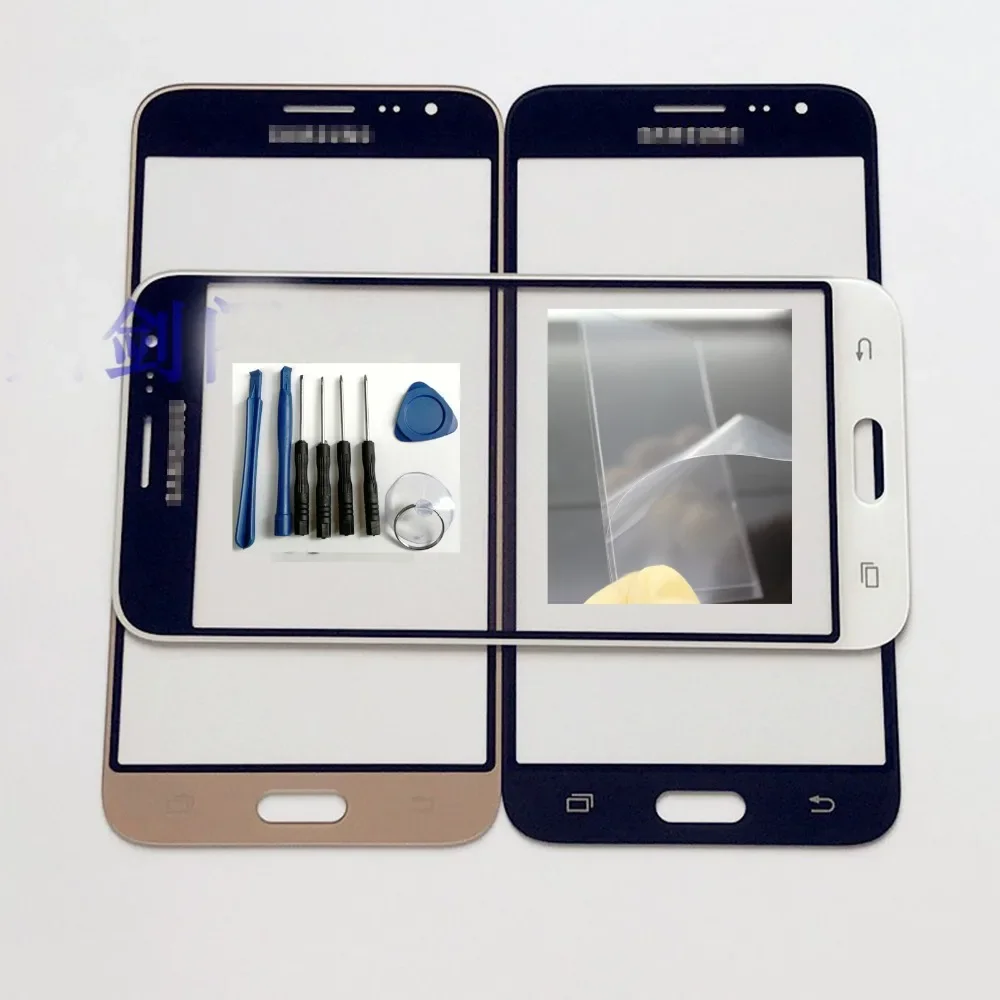 100% New + OCA Tools For Samsung Galaxy Express Prime/J3v(2016) J320VPP J320V  Outer Front Screen Glass Lens