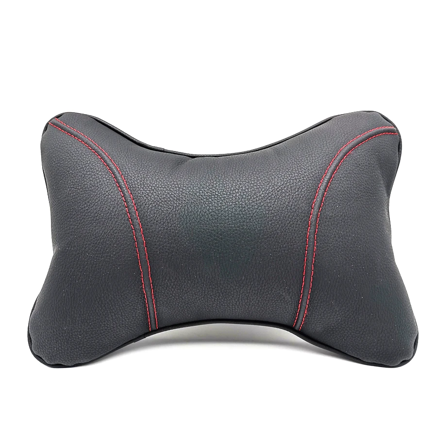 

1 Piece Car wear-resistant PU Safety Car Headrest Breathe Seat Head Neck Rest Pillow