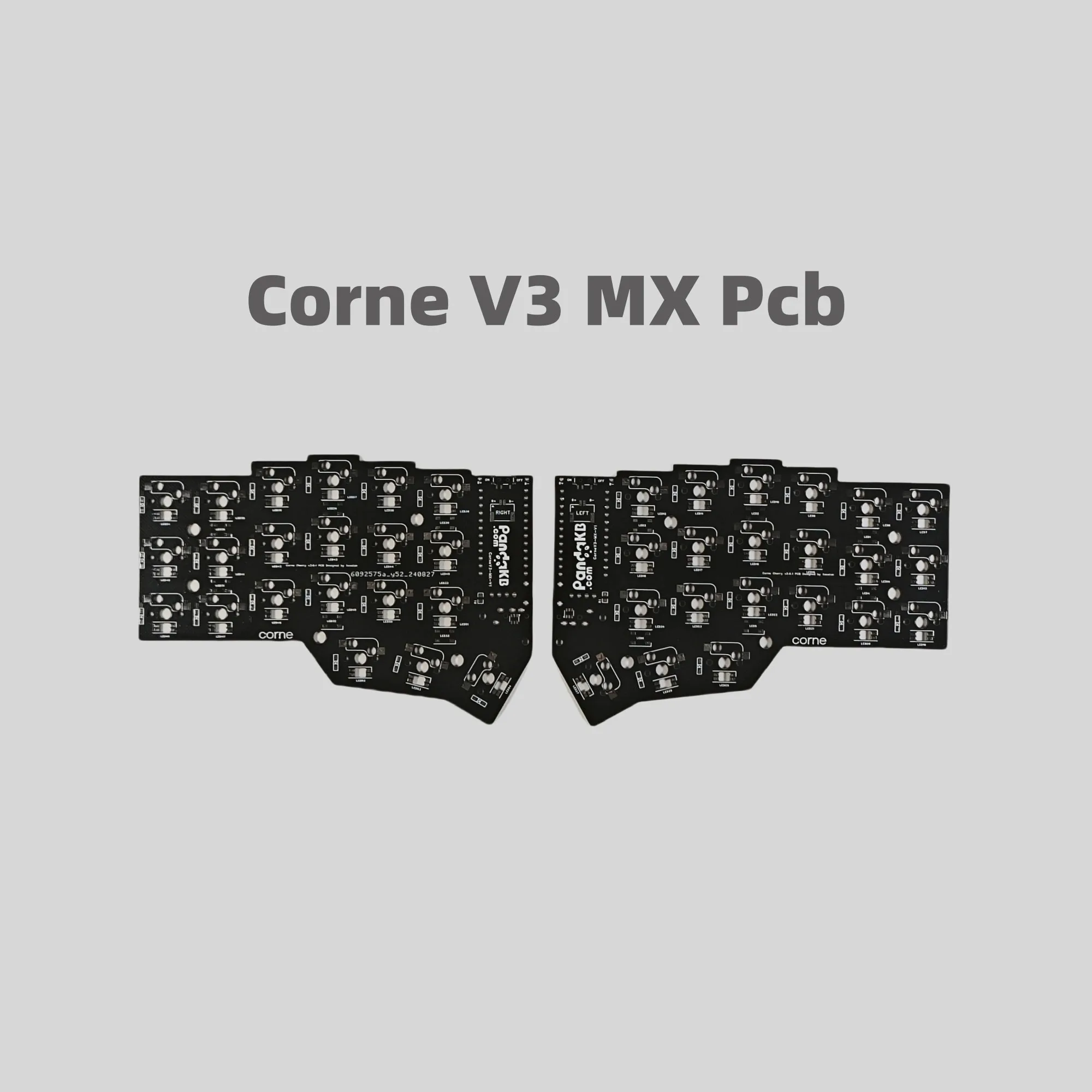 Imagem -02 - Corne v3 Teclado Dividido Peças de Placa Pcb Personalizado Faça Você Mesmo com Fio sem Fio Corne Pcb Não Pré-construir Clientes Montar Todas as Peças