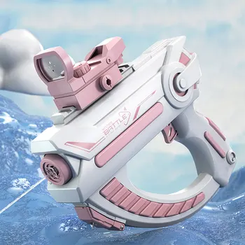 Speelse Zak Ruimte Waterpistool Volautomatische Hoge Snelheid Zomer Elektrische Water Blaster Kinderen Speelgoed Kinderen Geschenken AC118